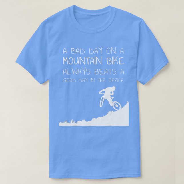 Camiseta Mountain Bike Cycling Jersey e Bicycle (Frente do Design)