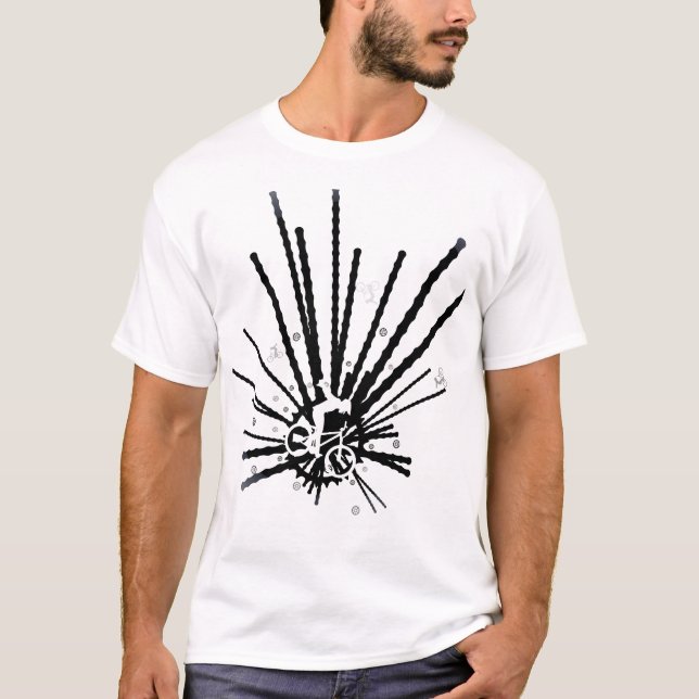 Camiseta Mountain bike do freeride (Frente)