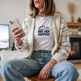 Camiseta Mountain Bike Girl Irony black