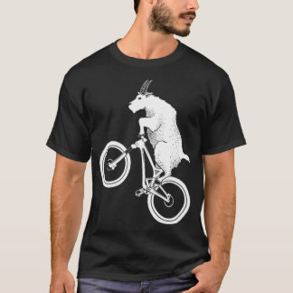 Camiseta Mountain Bike Goat Funny Bicycle Day For Goat Love