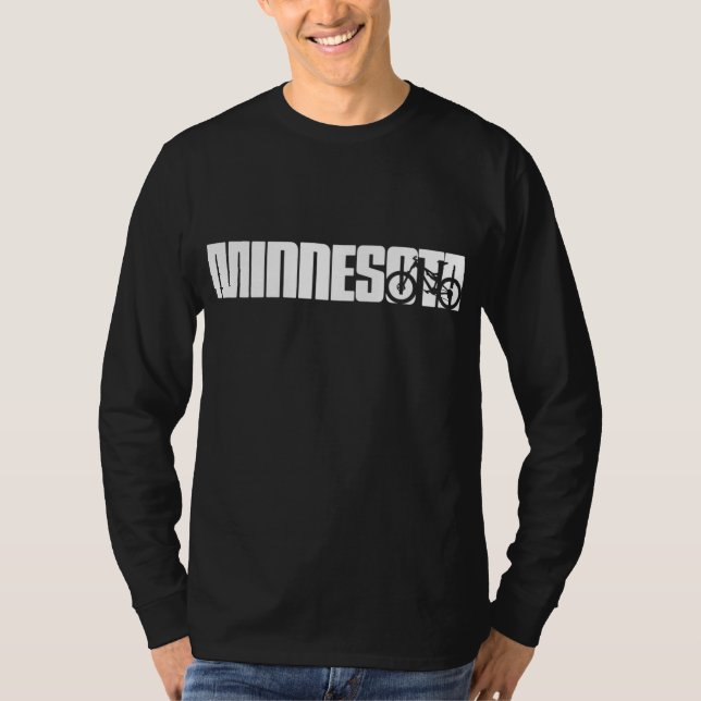 Camiseta Mountain Bike Minnesota - MN MTB (Frente)