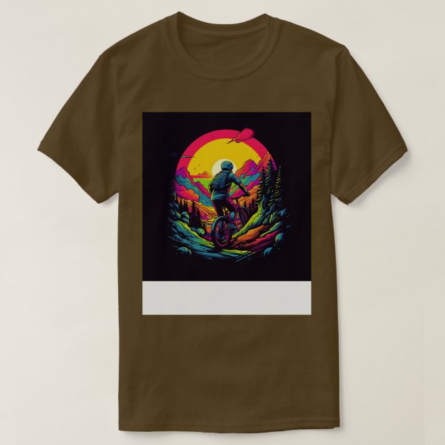 Camiseta Mountain Biker 25 (Frente do Design)