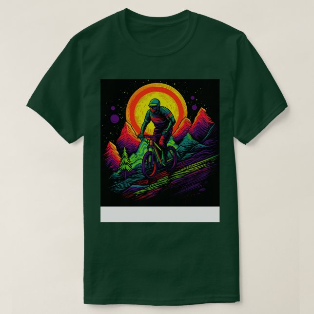 Camiseta Mountain Biker 5 (Frente do Design)