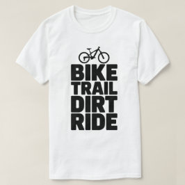 Camiseta Mountain Biker Silhouette Adventure Design