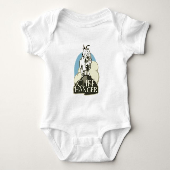 Camiseta Mountain Goat Cliffhanger (Frente)