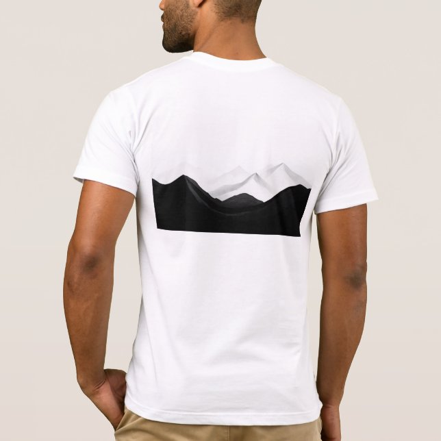 Camiseta Mountain graphic t-shirt, perfect for nature lover (Verso)