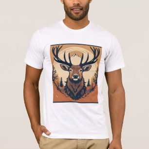 Camiseta Mountain Majestade Deer