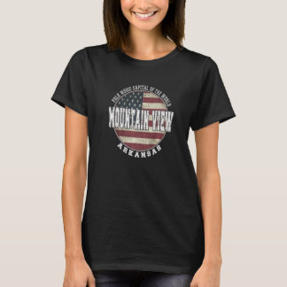 Camiseta Mountain View Arkansas Vintage American Flag
