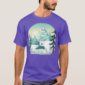Camiseta Mountains Arctic Animal Wildlife Nature Polar Bear