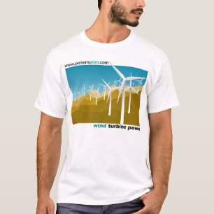 Camiseta MountainTurbines - Tshirt dos homens