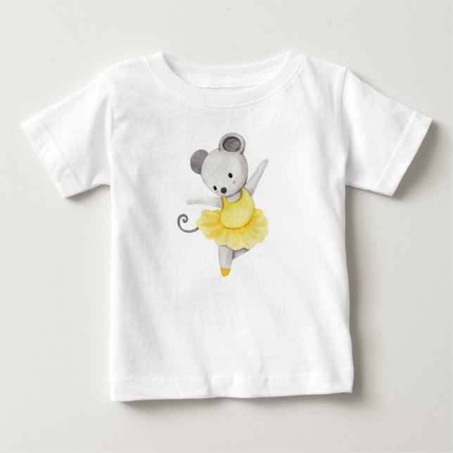 Camiseta Mouse Ballerina (Frente)