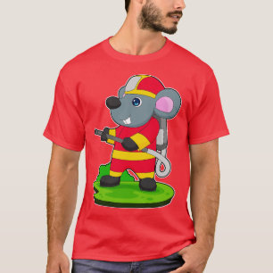 Camiseta Mouse Bombeiro Mouse