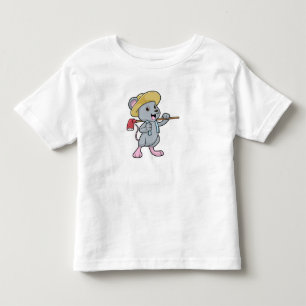 Camiseta Mouse como agricultor com Ax & Hat