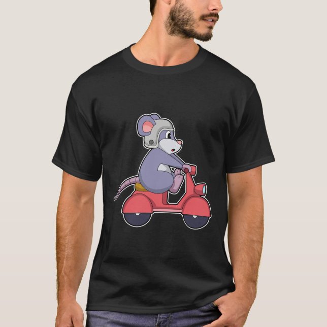 Camiseta Mouse como Biker com Patinete.PNG (Frente)