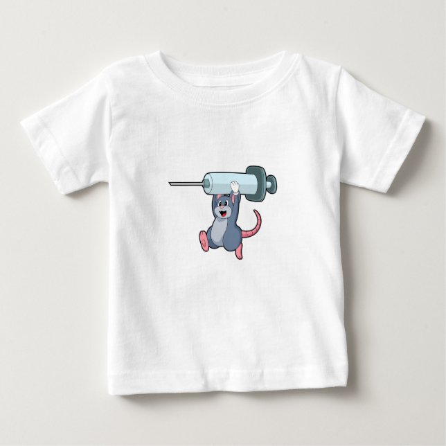 Camiseta Mouse como enfermeiro com seringa.PNG (Frente)