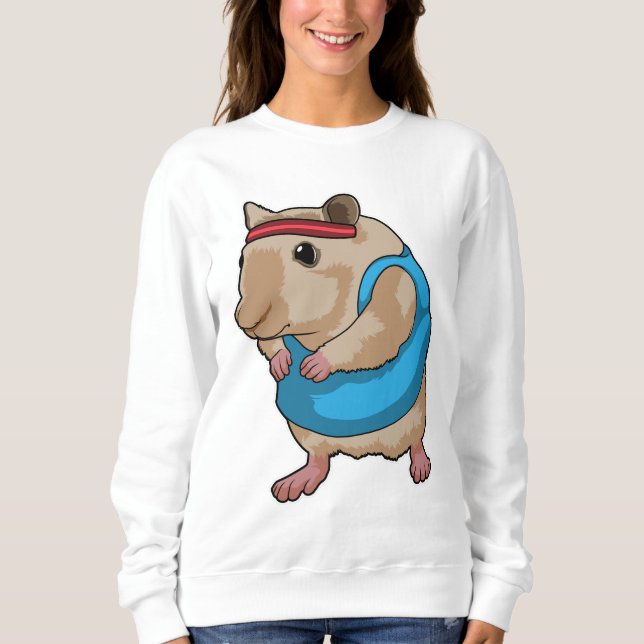 Camiseta Mouse como Runner com banda de ouvido (Frente)
