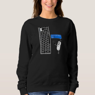 Camiseta Mouse E Teclado Engraçado Do Computador Eu Tenho S