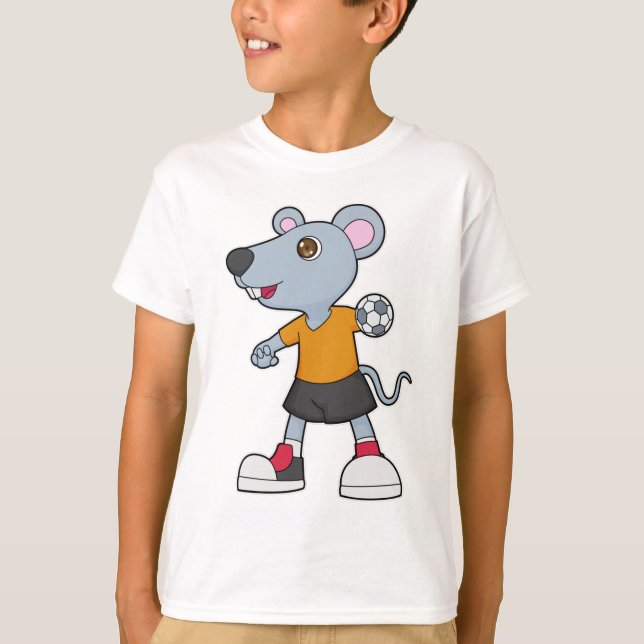 Camiseta Mouse Handball Player Handball (Frente)