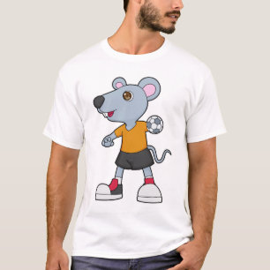 Camiseta Mouse Handball Player Handball