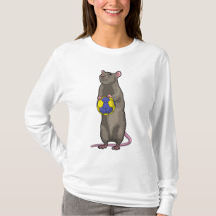 Camiseta Mouse no esporte de handebol