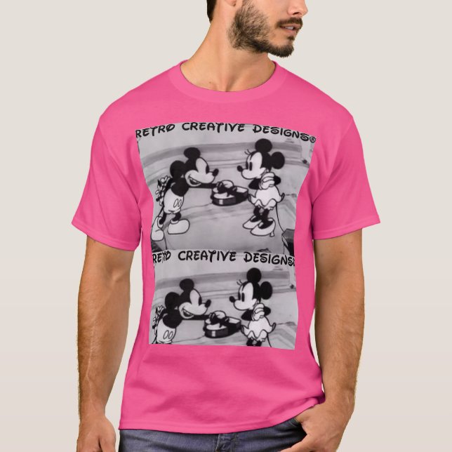 CAMISETA MOUSE ROMANTIC TEE. THE CUTEST (Frente)