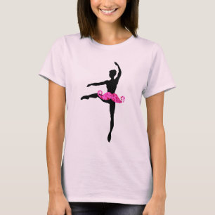 Camiseta Moustache da bailarina