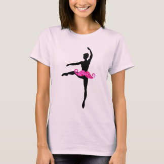 Camiseta Moustache da bailarina