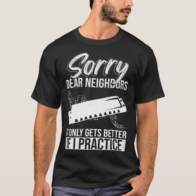 Camiseta Mouth Harp And harmonicist (Frente)