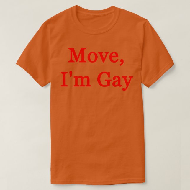 Camiseta Mover Gay Im (Frente do Design)