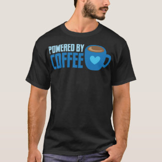 Camiseta Movido a café com café