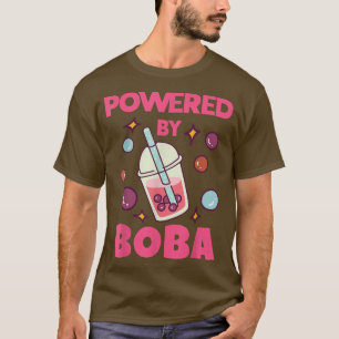Camiseta Movido Por Boba Cute Kawaii Bubble Lover