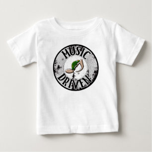 Camiseta Movido por música