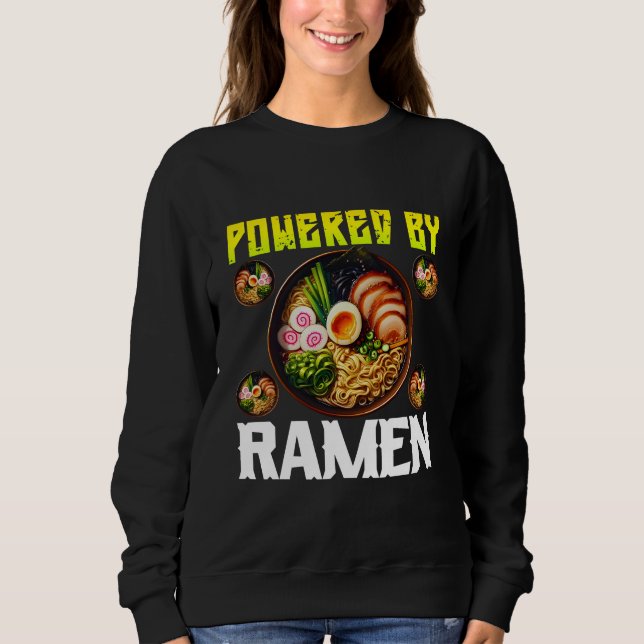 Camiseta movido por ramen (Frente)