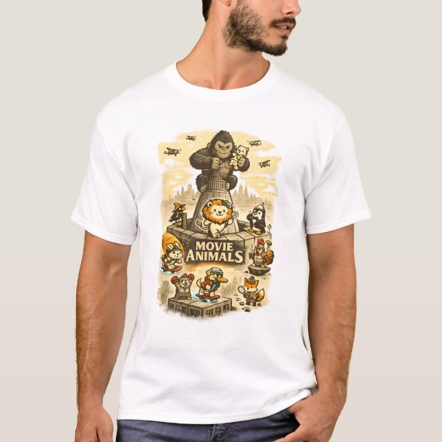 Camiseta Movie Animals (Frente)