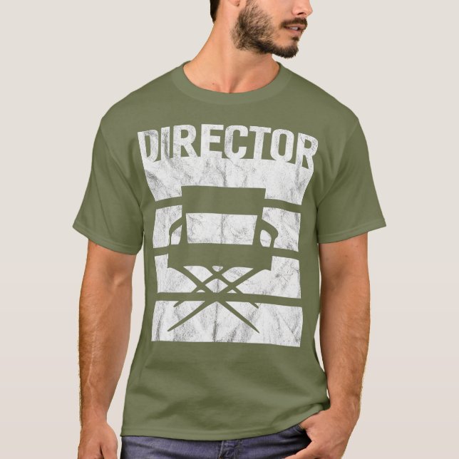 Camiseta Movie Director - Movie Lover Gifts - Filmmaker (Frente)