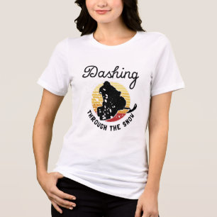 Camiseta Movimentação de neve - Piscando Pela Neve