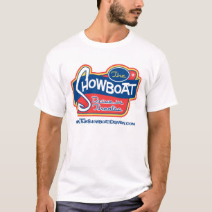 Camiseta Movimentação do Showboat no logotipo para o roup