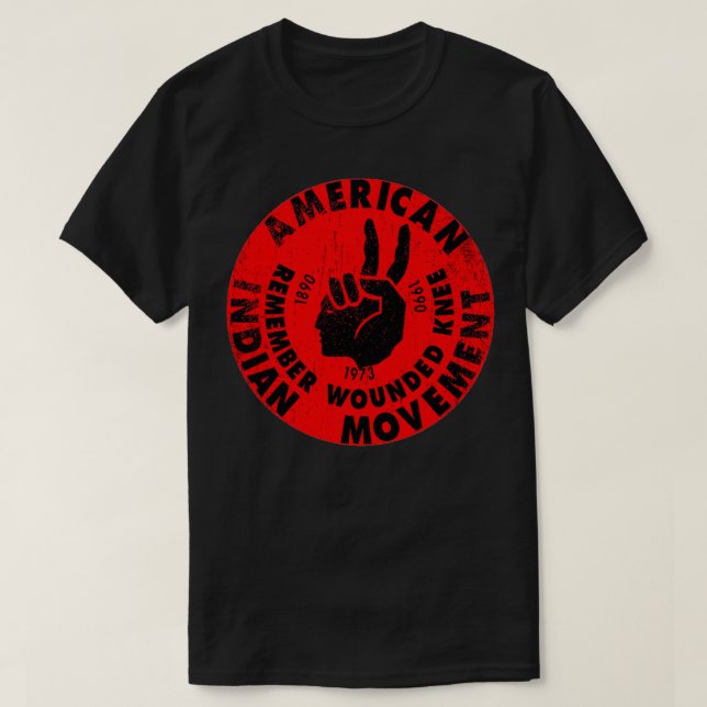 Camiseta Movimento AIM (Frente do Design)