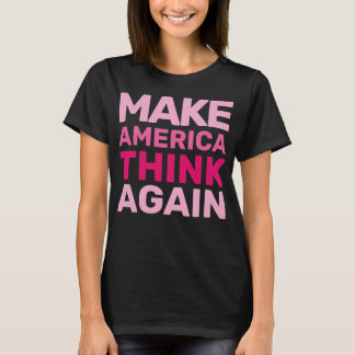 Camiseta Movimento das Mãos Faz o Americano Pensar Novament