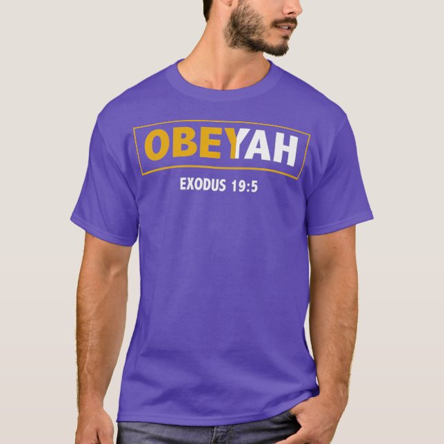 Camiseta Movimento das Raízes Hebraicas Yahweh Yahshua Yesh (Frente)