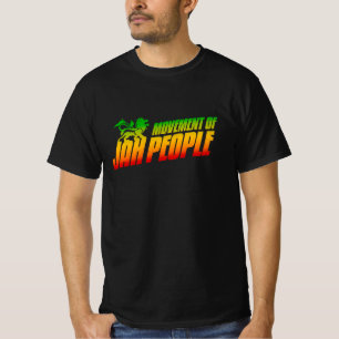 Camiseta Movimento de Jah Pessoas Rasta Leão de Judah Regga