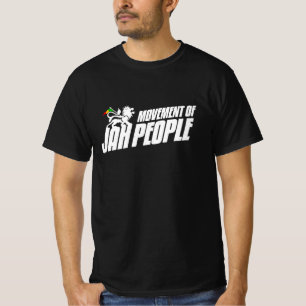 Camiseta Movimento de Jah Pessoas Rasta Leão de Judah Regga