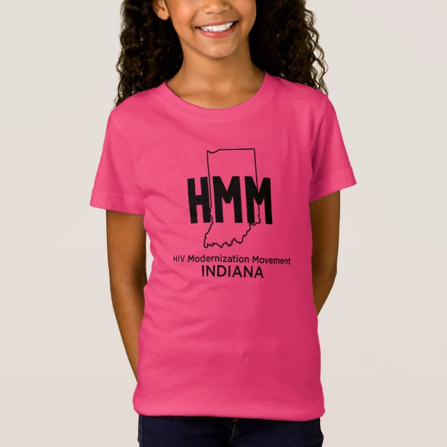 Camiseta Movimento de Modernização do HIV Indiana (Frente)