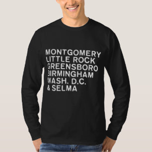 Camiseta Movimento dos Direitos Civis História Negra Inspir
