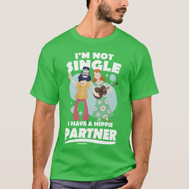 Camiseta Movimento Hippie, mãe, pai, garota da família (Frente)