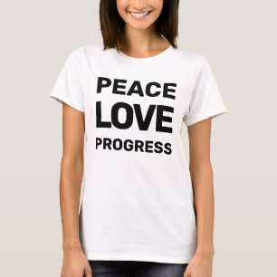 Camiseta Movimento Mãos Protestando Paz Progresso do Amor