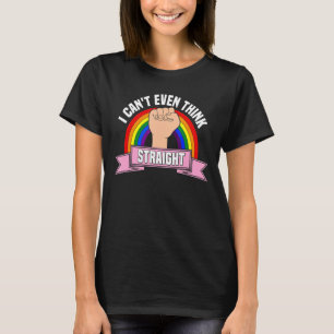 Camiseta Movimento social de orgulho estranho LGBT nem sequ