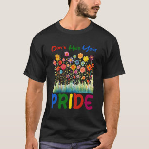 Camiseta Movimento Social Lgbt Queer Pride Não Esconda Seu