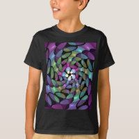 Movimentos Coloridos Arte Fractal Abstrata Marcant