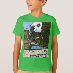 Camiseta Movimentos de patinete - Garoto Patinete de dublag